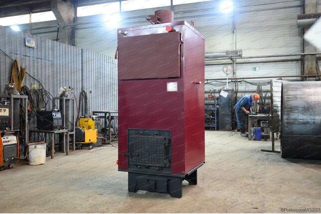Котел 0.25 МВт твердотопливный промышленный