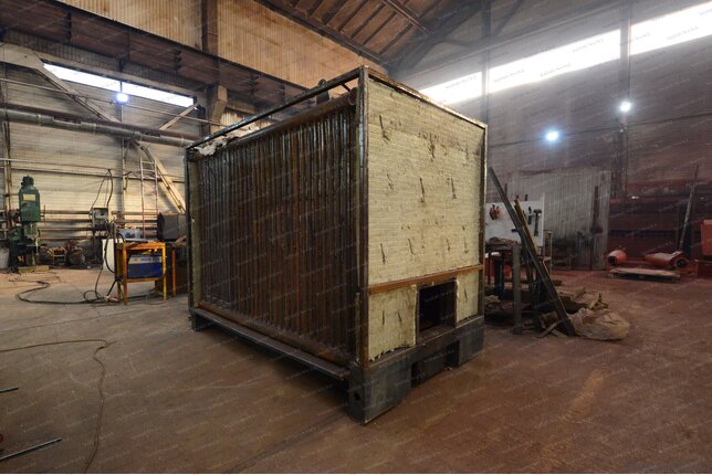 Угольный котел 1000 кВт - изготовление