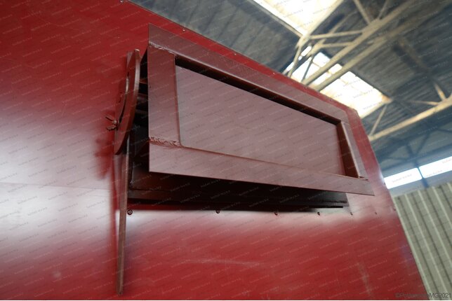 Шибер газохода к угольному котлу 1.2 МВт